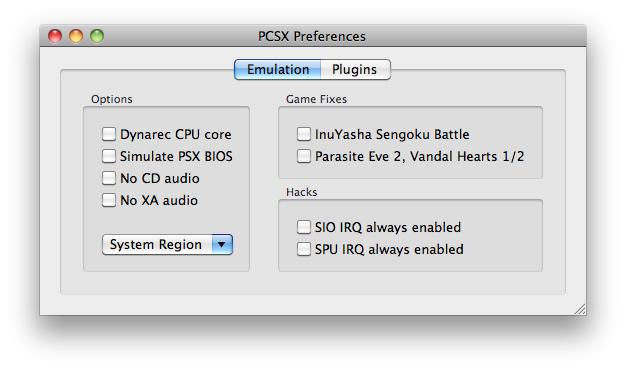 emulator mac playstation 1